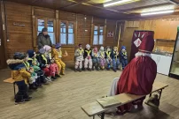 Zu Besuch beim Nikolaus.