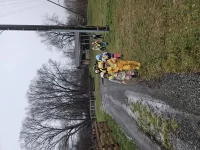 und  zufrieden wieder auf dem Heimweg 